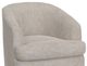 International Furniture Direct Tumbi Gray Swivel Accent Chair-1