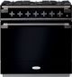 AGA™ Elise 36" Gloss Black Pro Style Dual Fuel Range-0