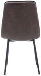 Jofran Inc. Prelude Draper Brown Upholstered Dining Side Chair-4