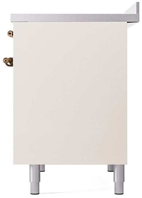Ilve® Nostalgie II Series 40" Antique White Pro Style Induction Range-3