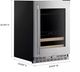 KitchenAid® 24" 4.8 Cu. Ft. PrintShield™ Stainless Steel Beverage Center -2