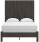 Signature Design by Ashley® Parlayon Charcoal Queen Panel Bed-1