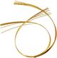 Harp & Finial® Agra Gold/White Small Statue-1
