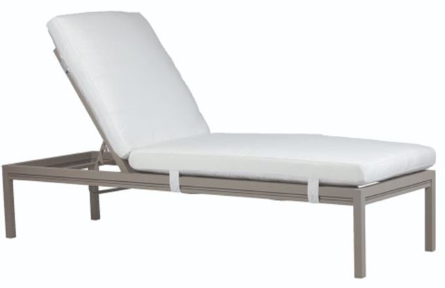 Lane Venture® Willow Taupe/White Adjustable Chaise-0