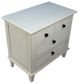 Dovetail Furniture Lugano Whitewash Nightstand-4