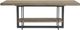 Intercon Eden Rustic Dune Counter Dining Table with Black Base-2
