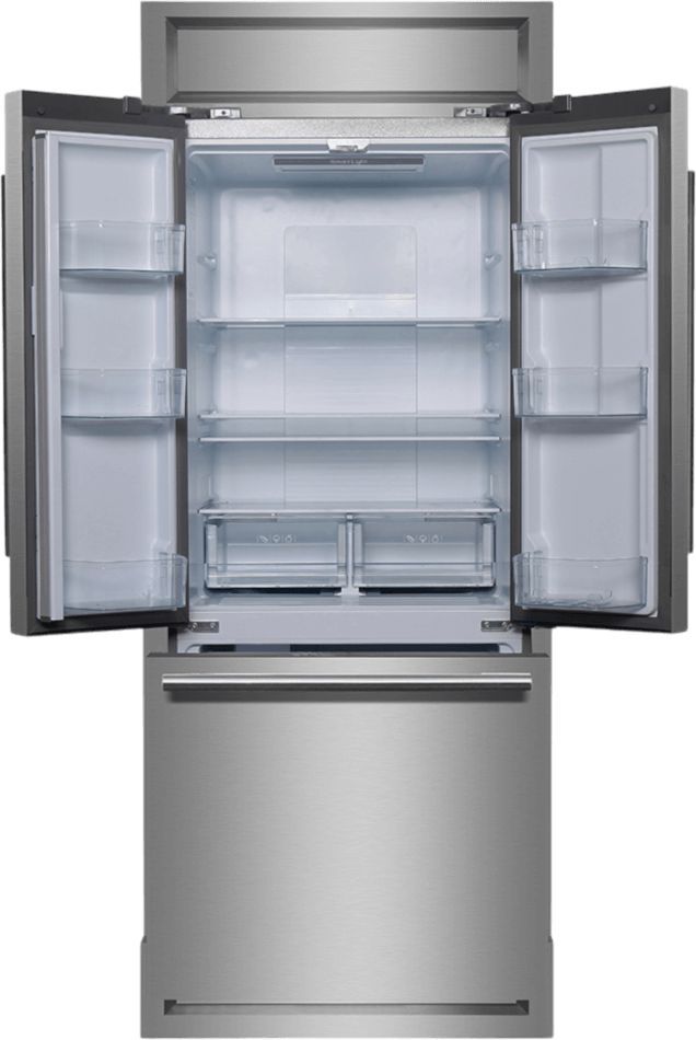 FORNO® 35 in 17.48 Cu. Ft. Stainless Steel Built In French Door Refrigerator -1