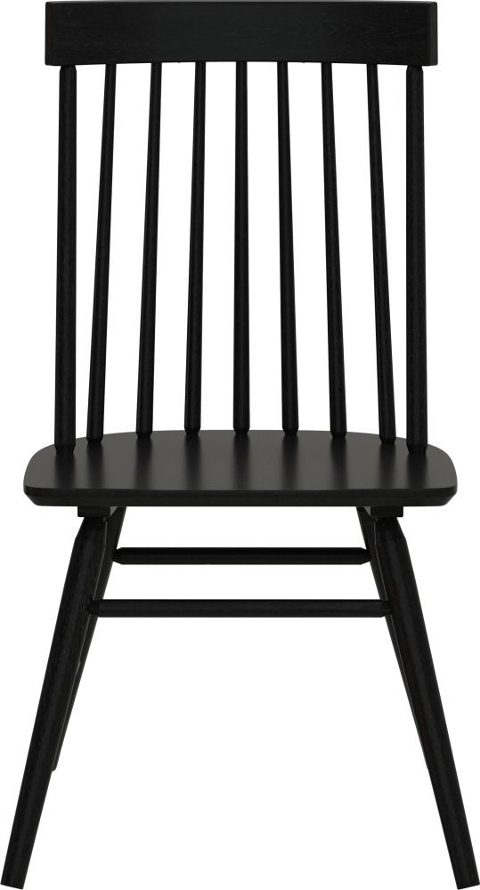 Emerald Home Midland 2-Piece Black Dining Chair Set-3