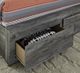 Signature Design by Ashley® Baystorm Gray Youth 2-Drawer Full Panel Storage Bed-4