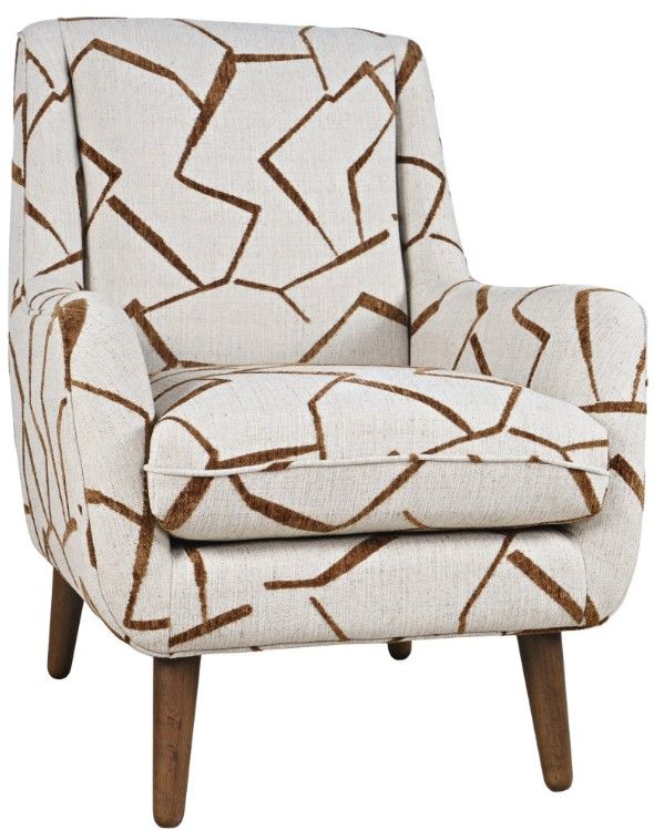 Jofran Inc. Lowry Brown Accent Chair-0