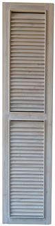 A & B Home Gray Shutter-Style Three-Panel Divider-2