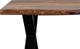 Porter International Designs Manzanita Harvest Coffee Table with Black X Base-2