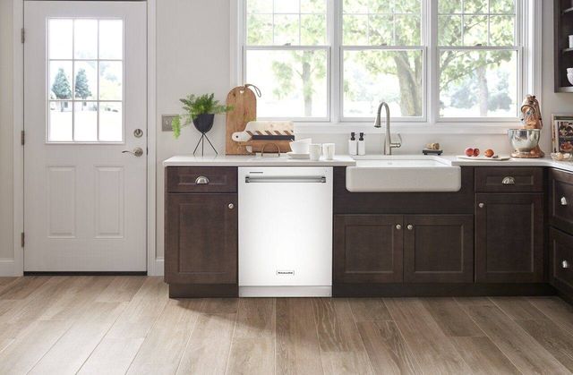 KitchenAid® 24" White Top Control Built In Dishwasher-8