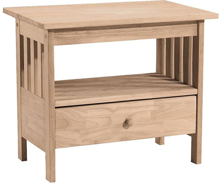 John Thomas Furniture® Select Unfinished Mission TV/VCR Stand