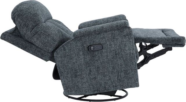 Best® Home Furnishings Customizable Suitably Power Swivel Glider Recliner with Heat, Massage and Head Tilt-1