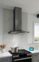 Best® WCS1 Series 30" Black Stainless Steel Wall Mounted Range Hood-4
