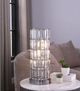 Coaster® Wanda Black 20" Crystal Shade Table Lamp-2