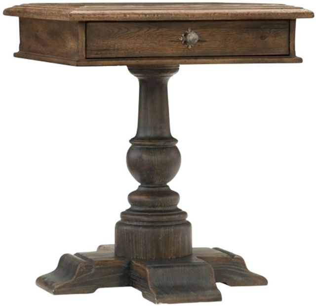 Hooker® Furniture Hill Country Kirby Anthracite Black Bedside Table-0