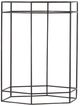 Hooker® Furniture Commerce and Market Glass Top Accent Table and Brown Base-0