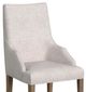 Elements International Yellowstone Gray/Medium Brown Dining Host Chair-1