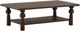 Dovetail Furniture Nethan Brown 50" Coffee Table-0
