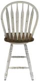 Liberty Furniture Carolina Crossing Windson Antique Honey/White Swivel Counter Stool-4