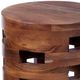 Bassett Mirror Perazza Brown Accent Table-1