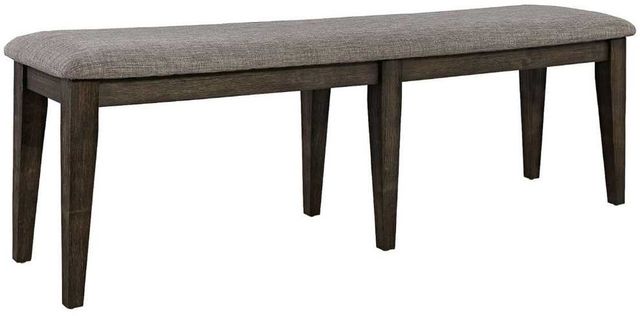 Liberty Furniture Double Bridge Dark Chestnut/Gray Bench-0