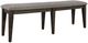 Liberty Furniture Double Bridge Dark Chestnut/Gray Bench-0