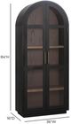TOV Furniture Marlow Black/Brown Display Cabinet-2