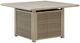 Signature Design by Ashley® Cliff Trails Beige Aluminum/Woven Outdoor Fire Pit Table-0