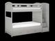 Canyon Furniture Co Twin Step Bunk with Multi-Functional Trundle-1