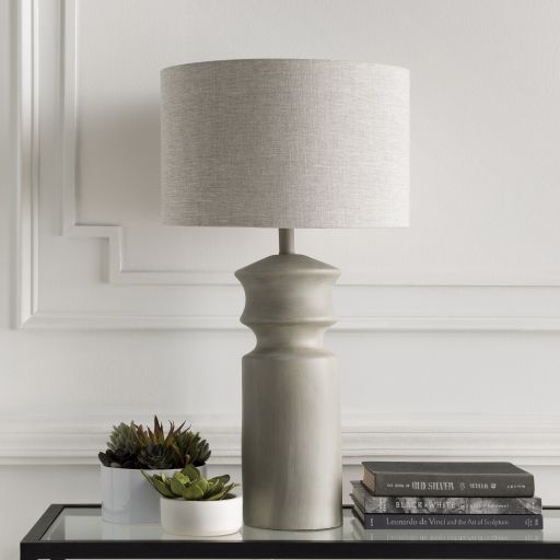 Surya Forger Light Gray Table Lamp-2