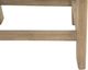 International Furniture Direct Balam Ivory/Stained White Accent Stool-3