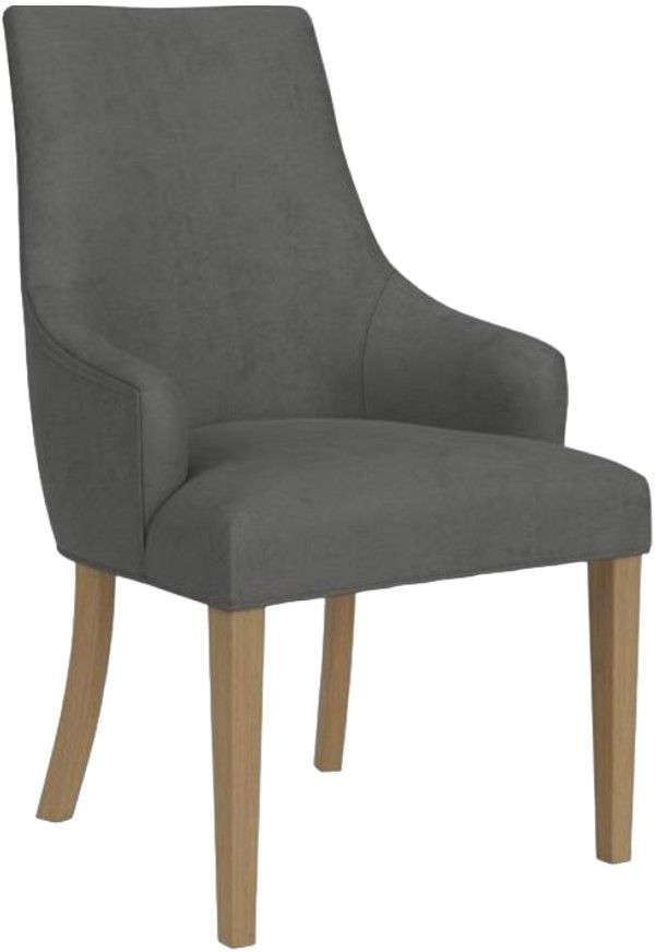 Riverside Furniture Mix-N-Match Chairs 2-Piece Slate Swoop Arm Upholstered Dining Arm Chair Set-1