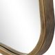 Uttermost® Pavia Antiqued Gold Curvy Accent Mirror-5