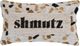 TOV Furniture Shmutz Brown/White 15" Throw Pillow-0