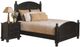 Winners Only® Cape Cod Ebony Queen Panel Bed-0