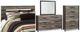 Signature Design by Ashley® Cazenfeld 4-Piece Black/Gray Queen Panel Headboard Bed Set-0