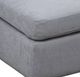 Mazin Furniture Evelyn Neutral Light Gray Ottoman-0