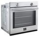 FORNO® Vomero 30" Stainless Steel Single Electric Wall Oven-1