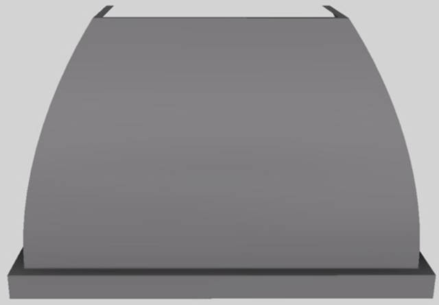 Vent-A-Hood® Designer Series 48" Gunsmoke Wall Mounted Range Hood-0