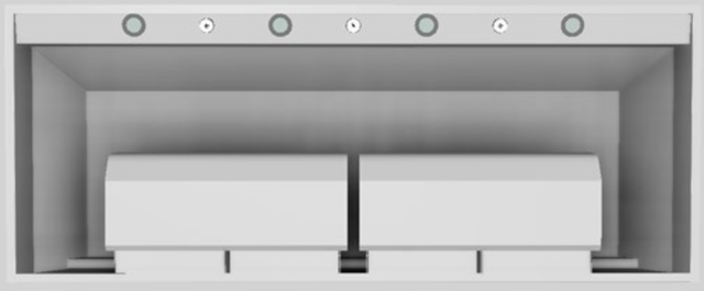 Vent-A-Hood® Designer Series 60" Stainless Steel Wall Mounted Range Hood-2
