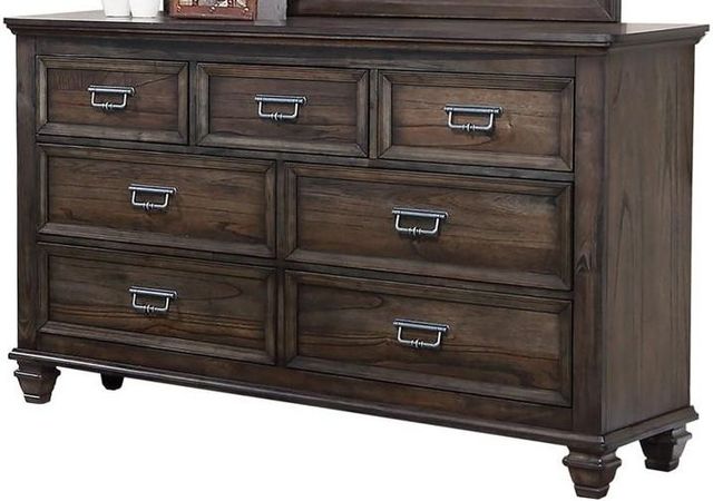 Crown Mark Campbell Brown Dresser | Furnikoure, LLC | Kissimmee, FL