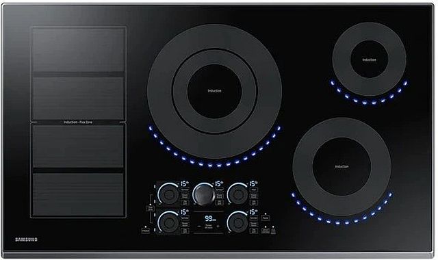 Samsung 36" Black Induction Cooktop-0