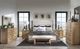 Legacy Classic Torrance Aged Driftwood/Tangier Sterling Queen Channeled Upholstered Panel Bed-1