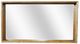 A & B Home Brown/Clear Rectangular Mirror-1