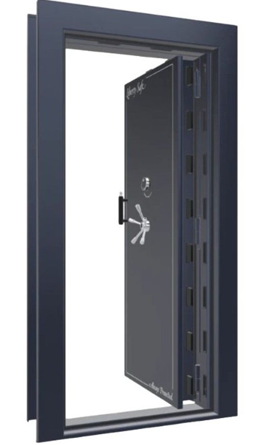 Liberty Safe Beast Blue Gloss In-Swing Right Hinge Electronic Vault Door-1