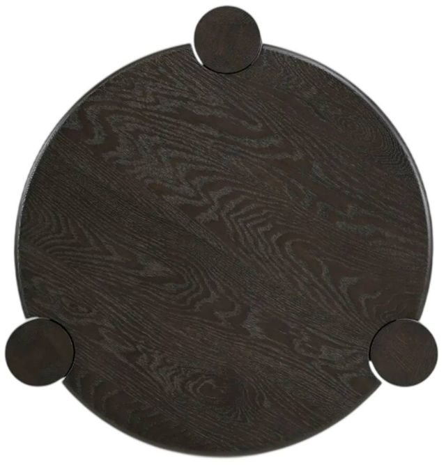 Moe's Home Collection Jack Brushed Dark Brown Side Table-3