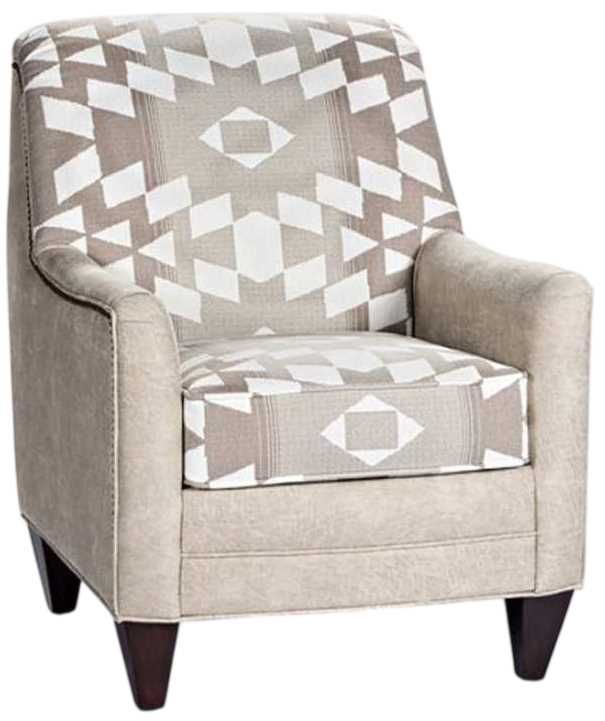 Marshfield Furniture Tate Gray/White Accent Chair-0